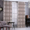 Geometric Grommet Curtains Thermal Semi-Blackout, Tall 60x100 Dolce Mela Monaco