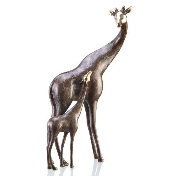 Giraffe Mama and Baby Sculpture - Gifts for You 'n Me