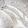 ABAY Bedding set Egyptian cotton Hollow lace white color bed linen with elastic 150x200 180x200 Quilt cover 200x230 bed set