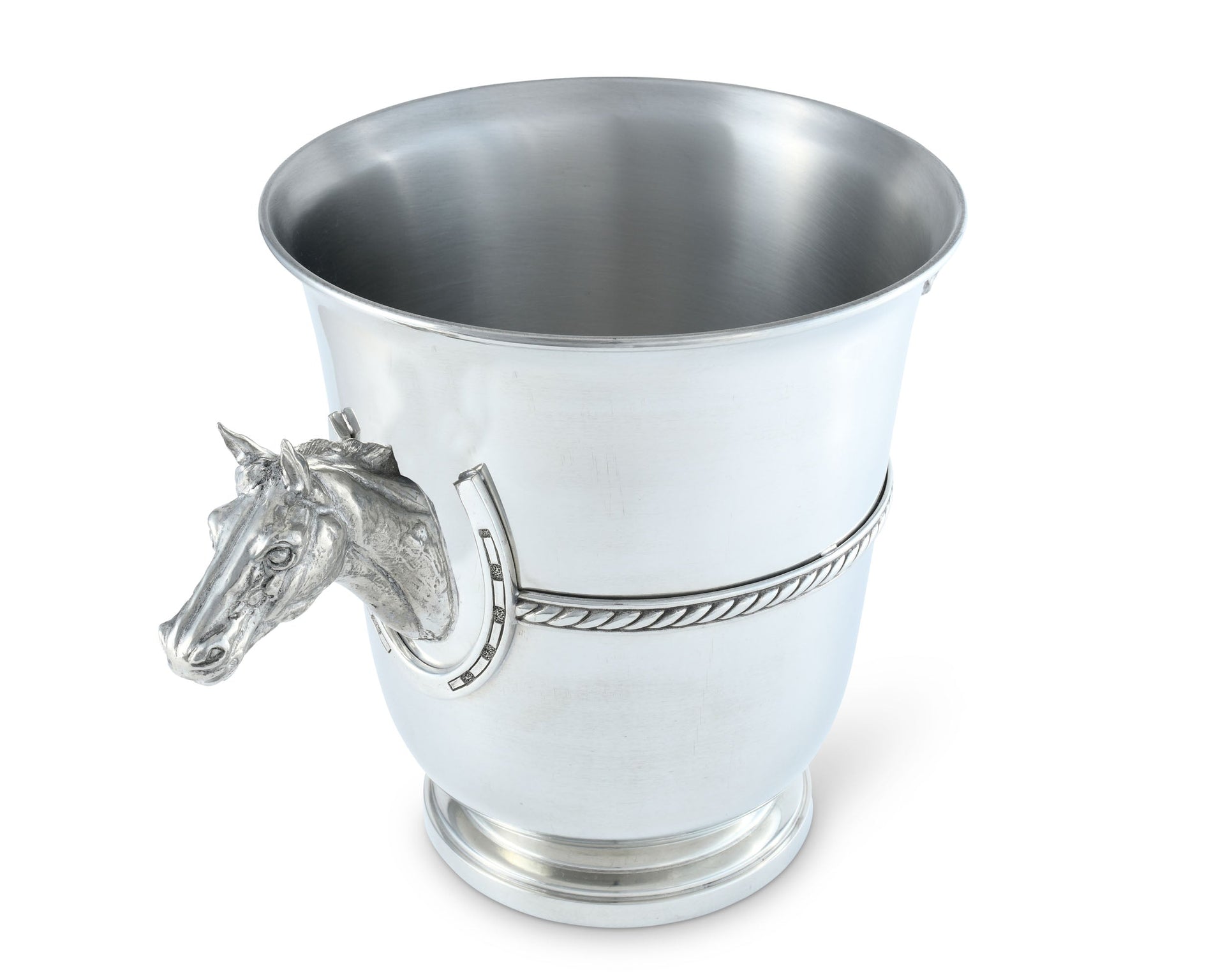 SPUN HORSE HEAD CHAMPAGNE BUCKET