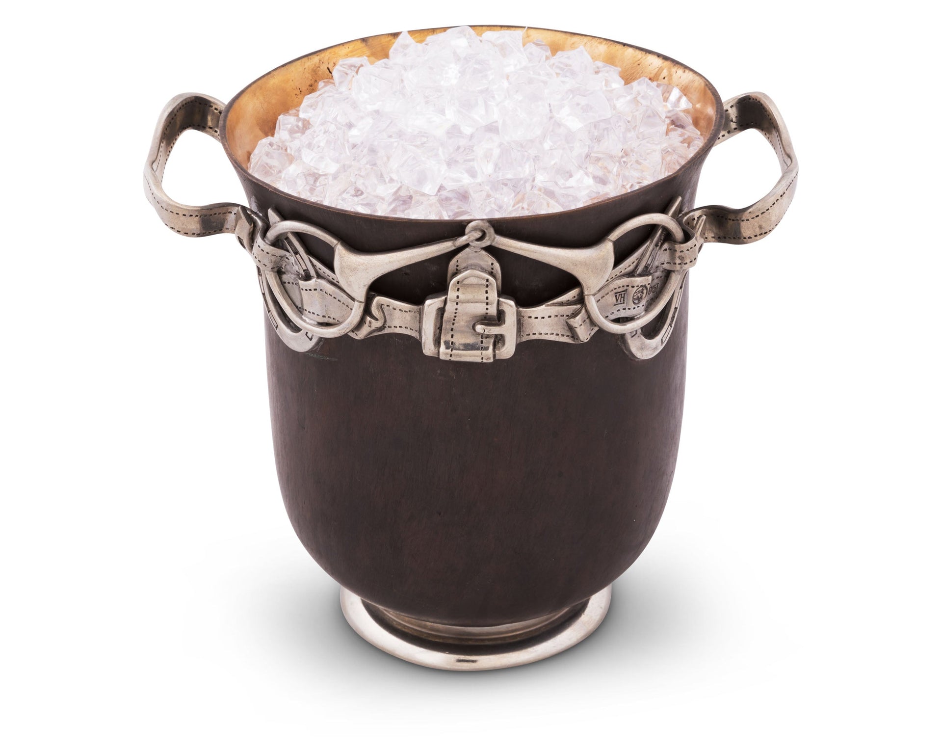 EQUESTRIAN BRONZE ICE BUCKET