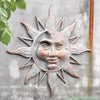 Half Face Sun Wall Plaque
