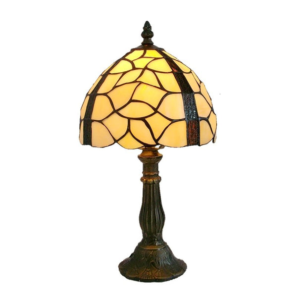 Nordic Sunflowers Pastoral Retro Desk Lamp Tiffany Glass Wedding Gifts Lighting Bedroom Bedside Reading Light Personality