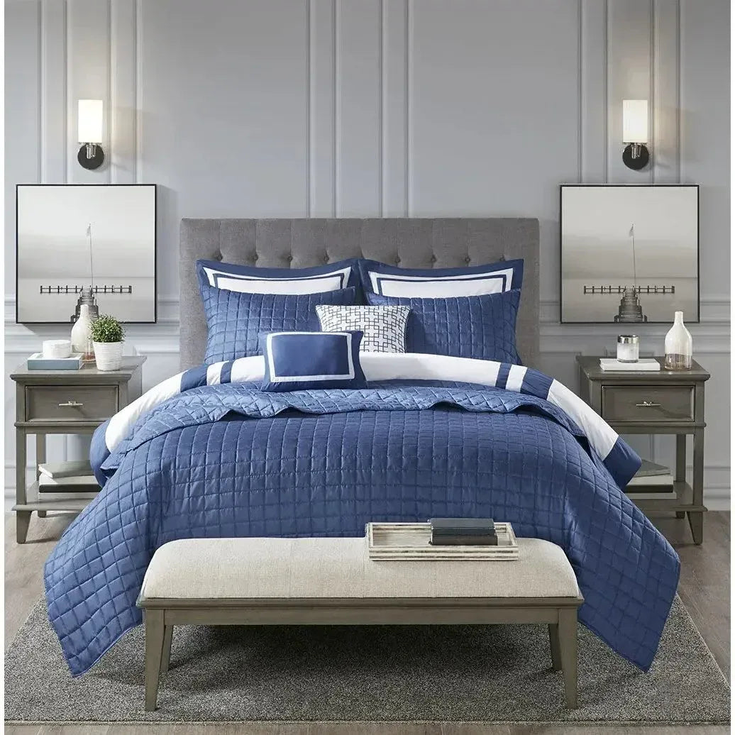 Heritage 8 Piece Comforter and Coverlet Set Collection by Madison Park - Gifts for You 'n Me