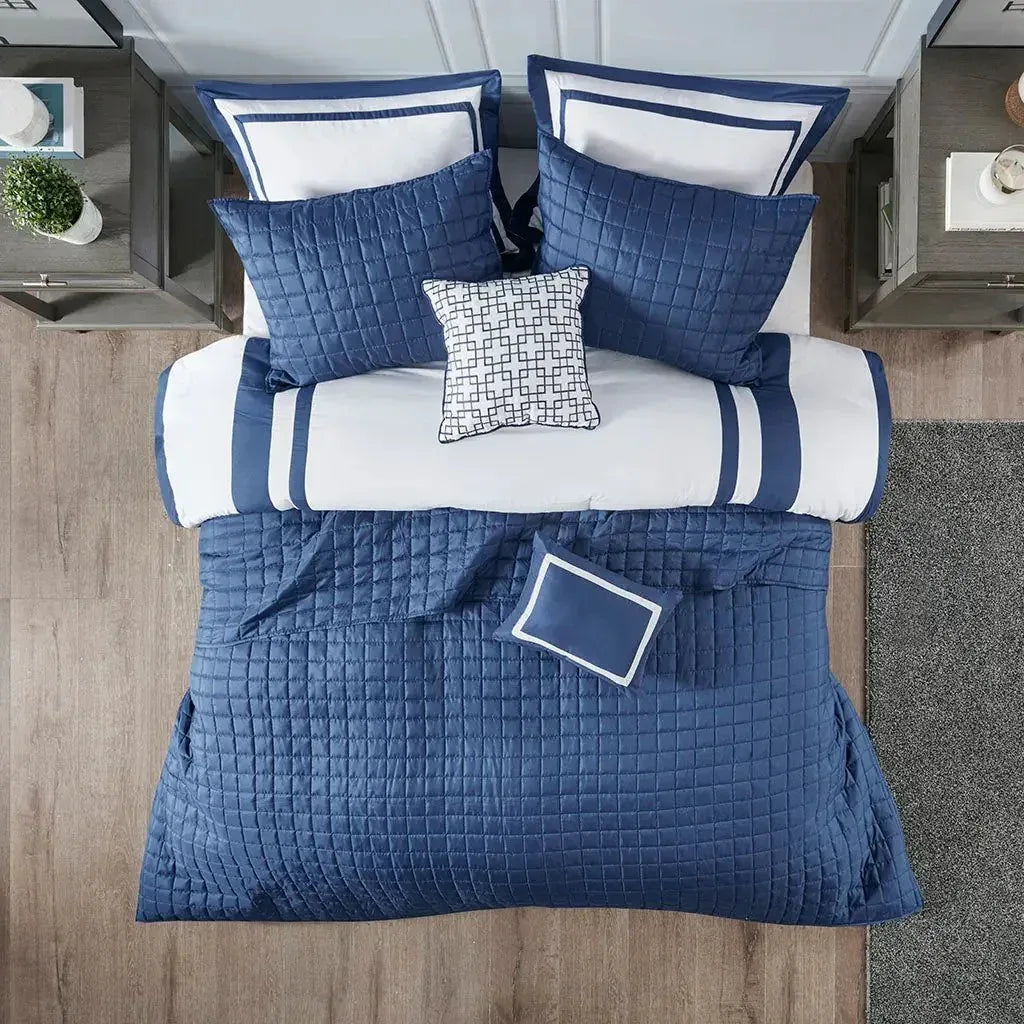Heritage 8 Piece Comforter and Coverlet Set Collection by Madison Park - Gifts for You 'n Me