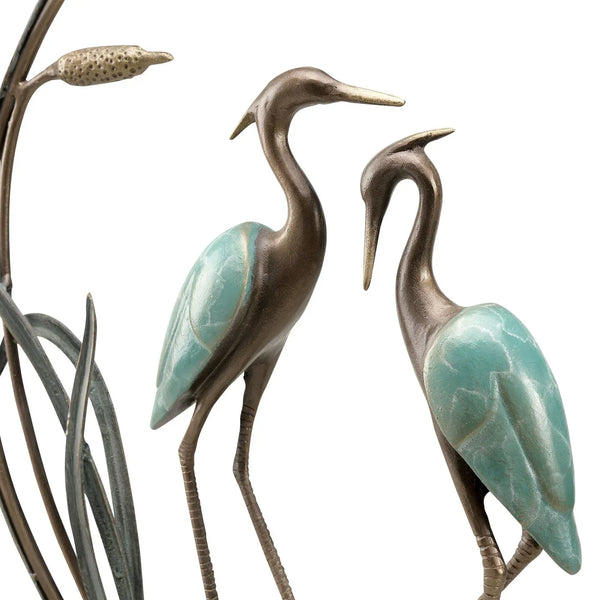 Heron Romantic Sculpture - Gifts for You 'n Me