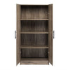 Elite 32 inch Storage Cabinet, Drifted Gray (DES-3264)