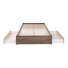 Queen Select 4-Post Platform Bed with 2 Drawers