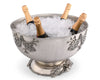 PEWTER CHARTER OAK ICE TUB PUNCH BOWL