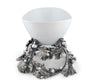 OAK LEAF ACORN CENTERPIECE PORCELAIN BOWL
