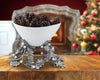 OAK LEAF ACORN CENTERPIECE PORCELAIN BOWL
