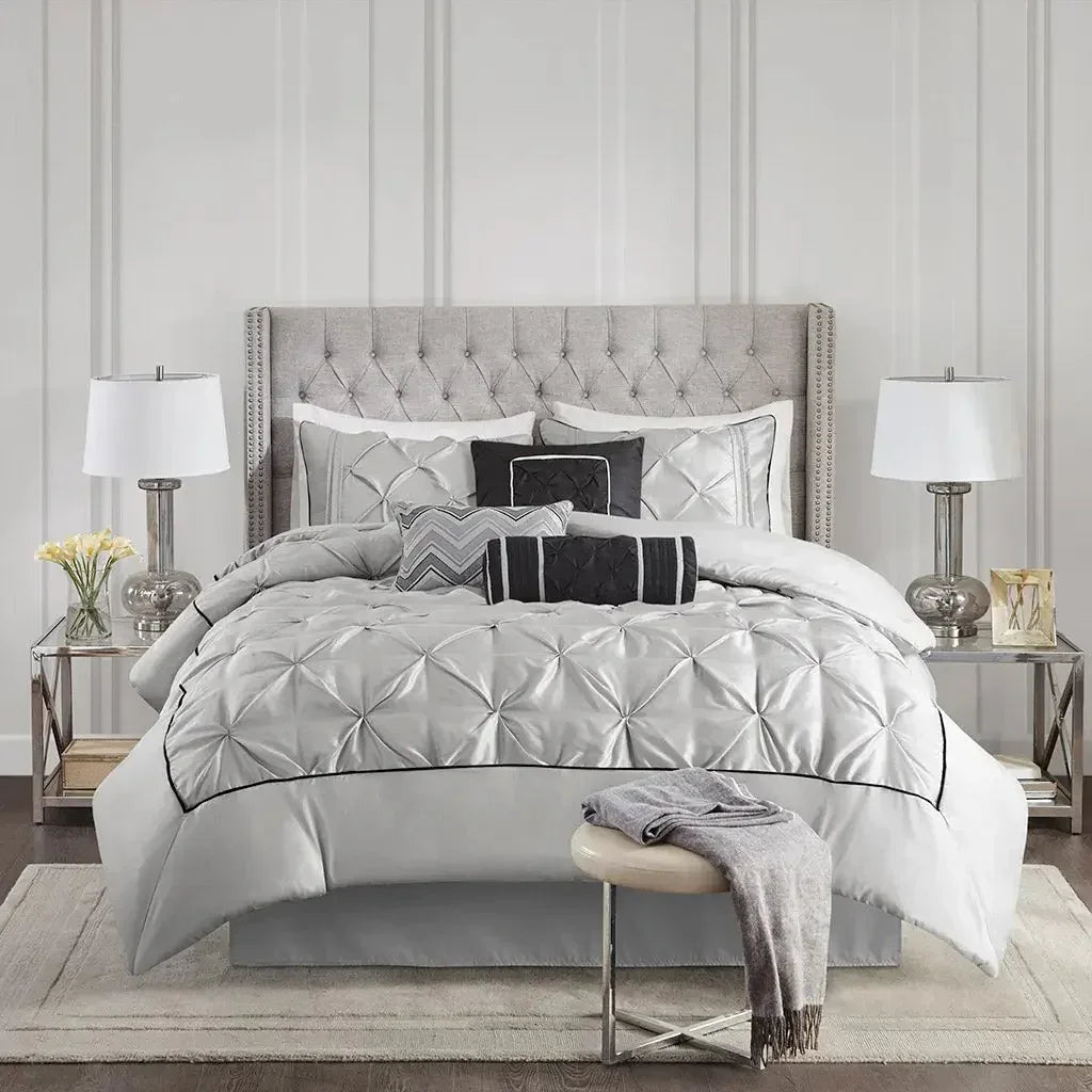 Laurel 7 Piece Tufted Comforter Set by Madison Park - Gifts for You 'n Me