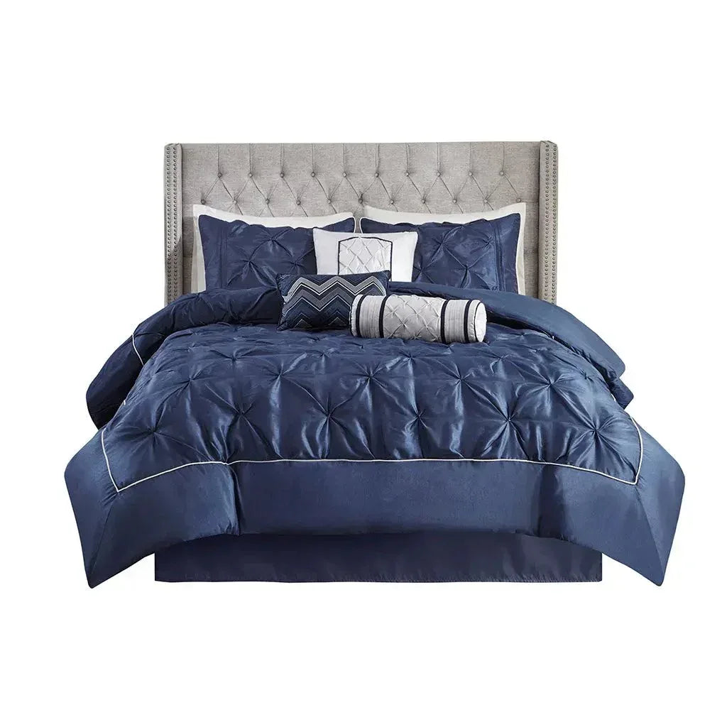 Laurel 7 Piece Tufted Comforter Set by Madison Park - Gifts for You 'n Me