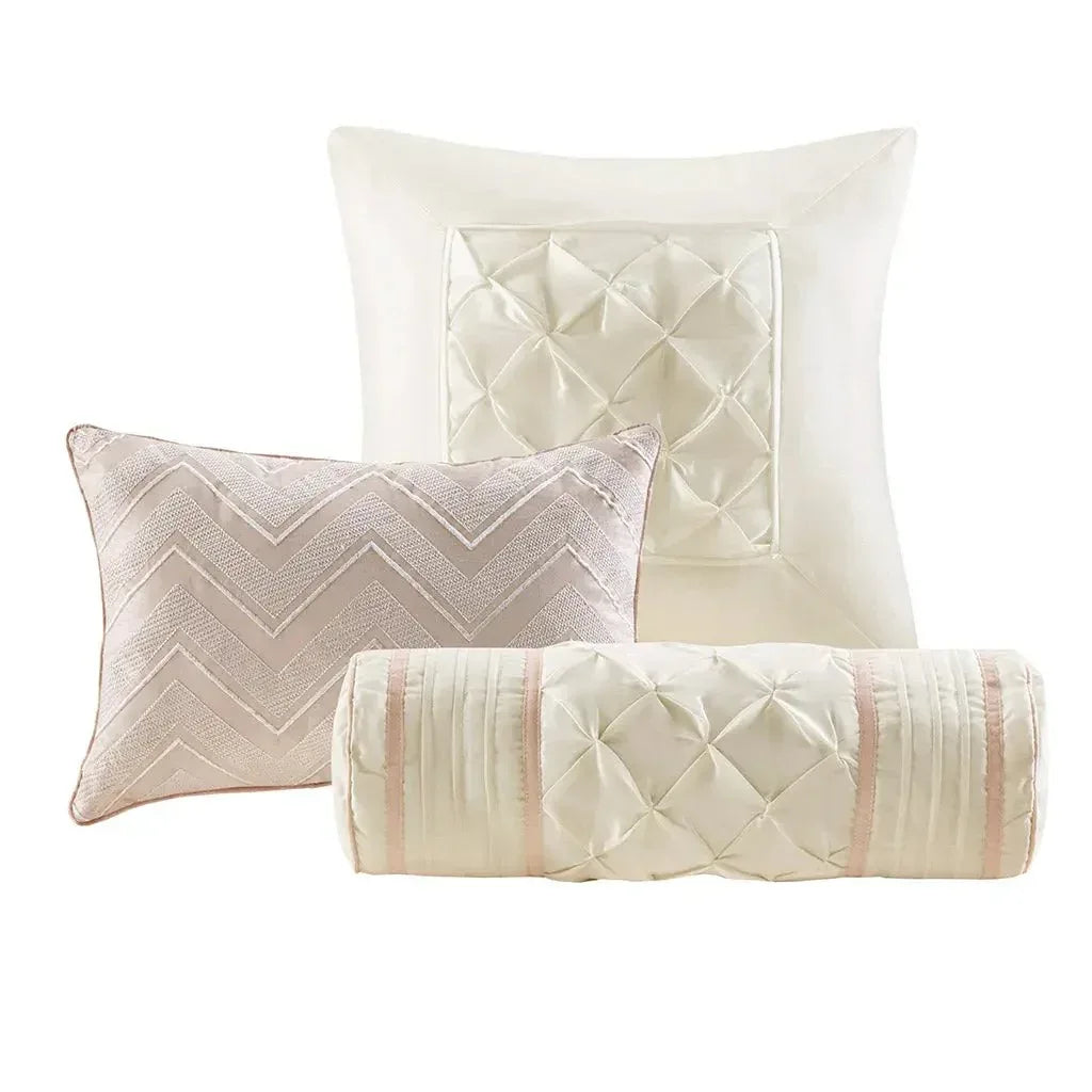 Laurel 7 Piece Tufted Comforter Set by Madison Park - Gifts for You 'n Me