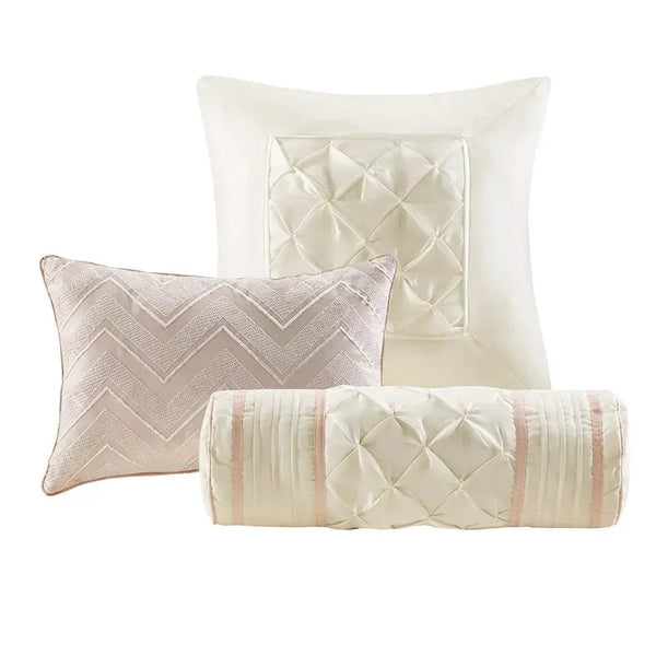 Laurel 7 Piece Tufted Comforter Set by Madison Park - Gifts for You 'n Me