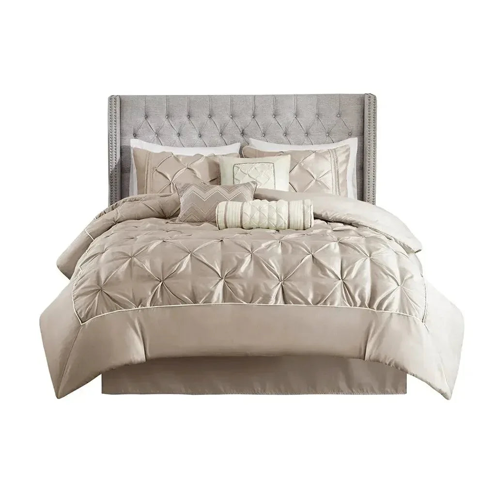 Laurel 7 Piece Tufted Comforter Set by Madison Park - Gifts for You 'n Me