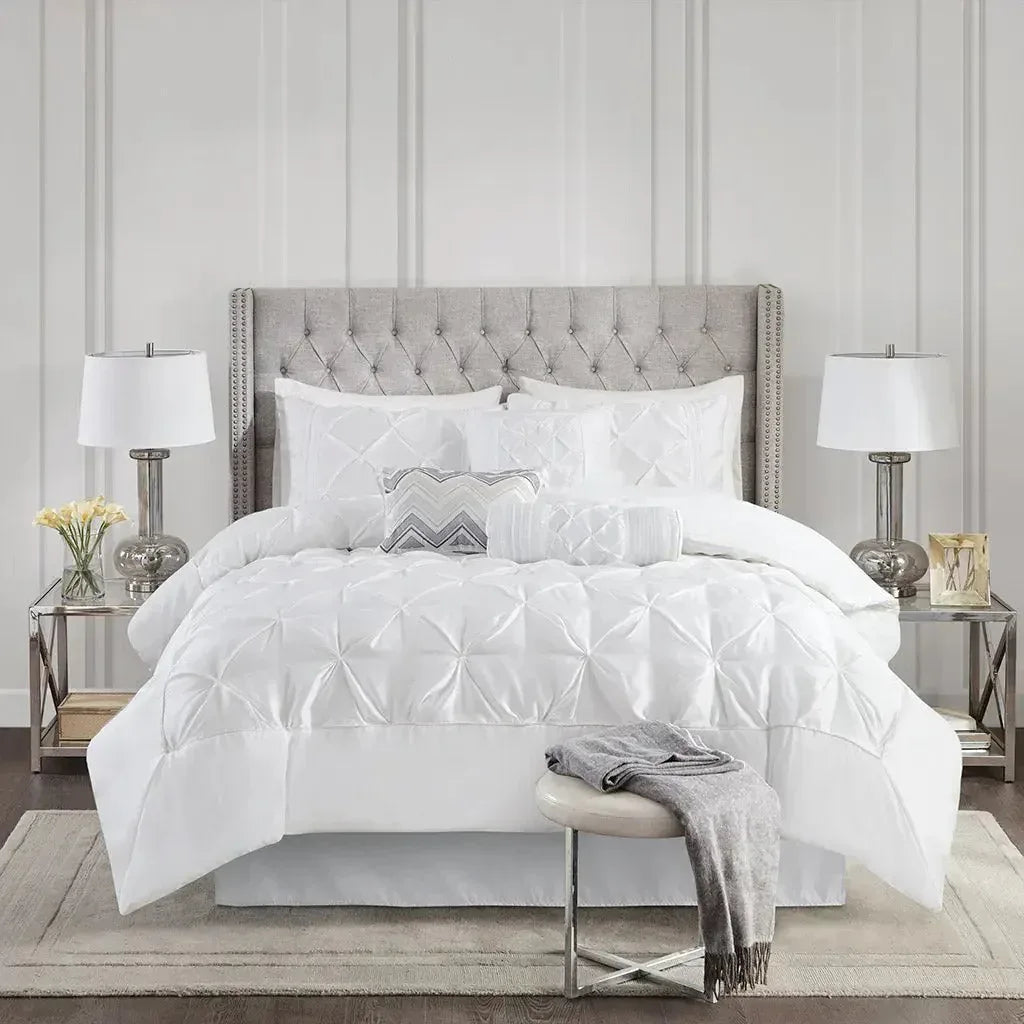 Laurel 7 Piece Tufted Comforter Set by Madison Park - Gifts for You 'n Me