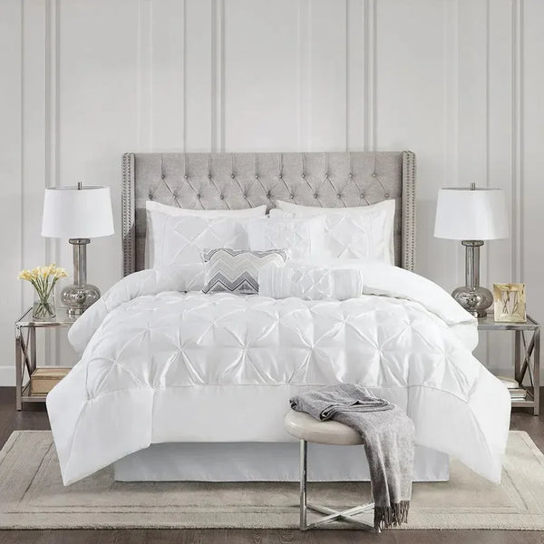 Laurel 7 Piece Tufted Comforter Set by Madison Park - Gifts for You 'n Me
