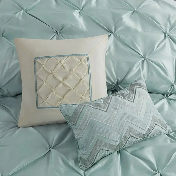 Laurel 7 Piece Tufted Comforter Set by Madison Park - Gifts for You 'n Me