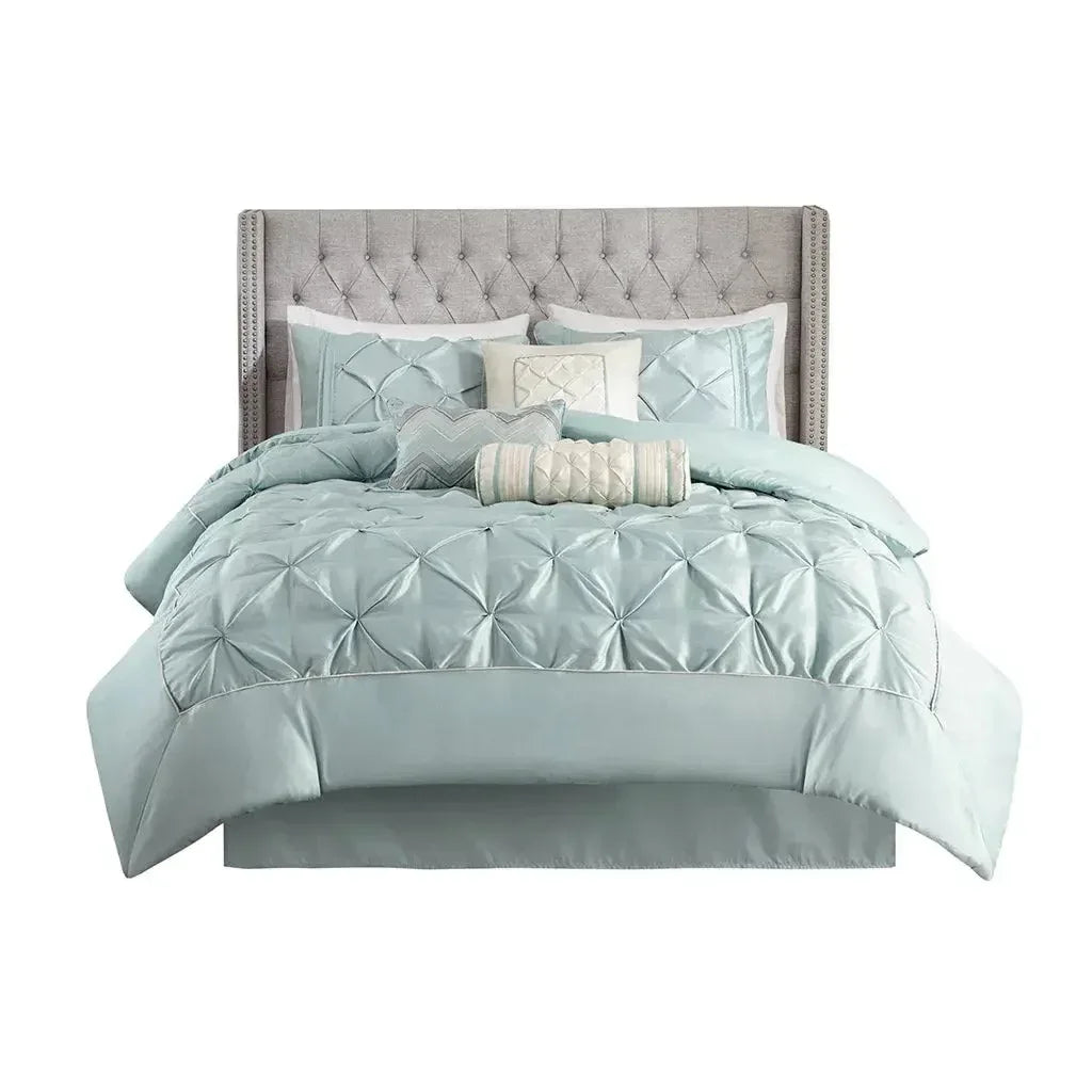 Laurel 7 Piece Tufted Comforter Set by Madison Park - Gifts for You 'n Me