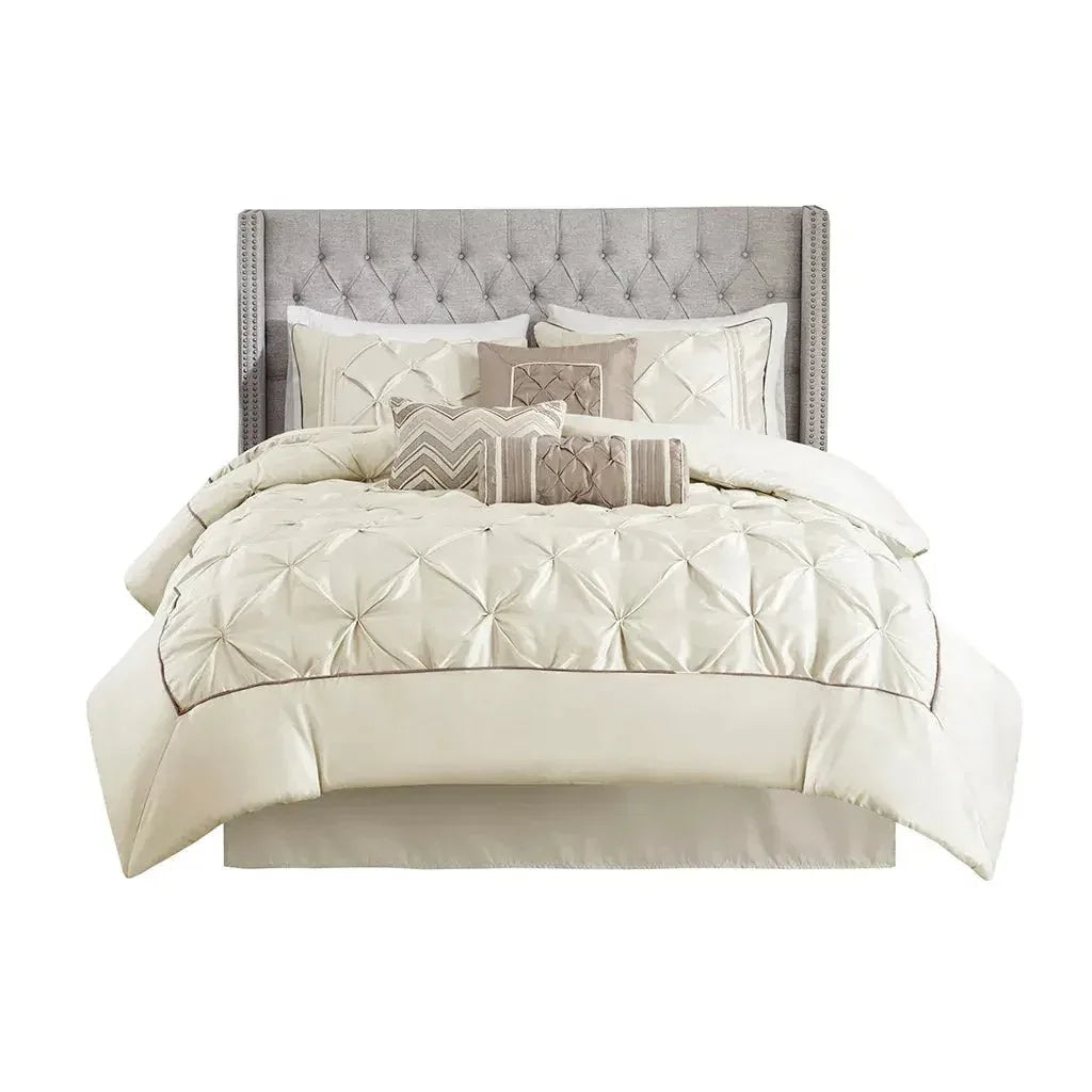 Laurel 7 Piece Tufted Comforter Set by Madison Park - Gifts for You 'n Me
