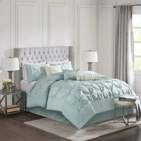 Laurel 7 Piece Tufted Comforter Set by Madison Park - Gifts for You 'n Me