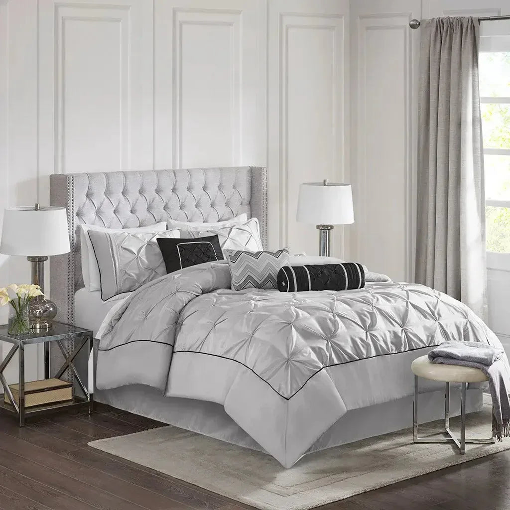 Laurel 7 Piece Tufted Comforter Set by Madison Park - Gifts for You 'n Me