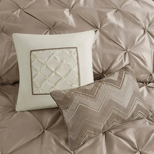 Laurel 7 Piece Tufted Comforter Set by Madison Park - Gifts for You 'n Me