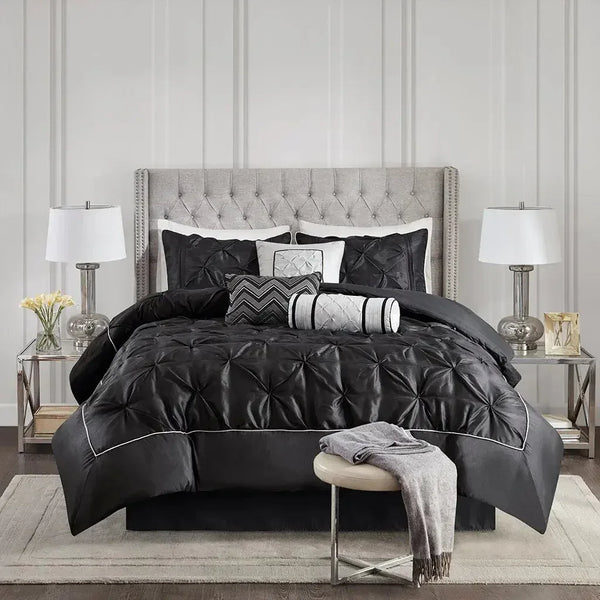Laurel 7 Piece Tufted Comforter Set by Madison Park - Gifts for You 'n Me