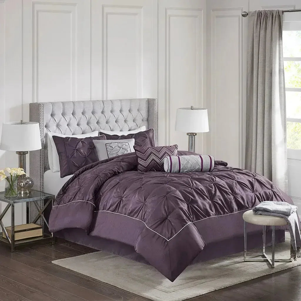 Laurel 7 Piece Tufted Comforter Set by Madison Park - Gifts for You 'n Me