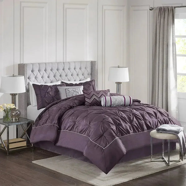 Laurel 7 Piece Tufted Comforter Set by Madison Park - Gifts for You 'n Me
