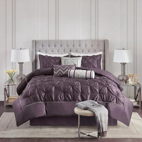 Laurel 7 Piece Tufted Comforter Set by Madison Park - Gifts for You 'n Me