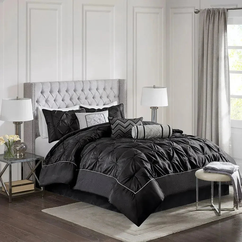 Laurel 7 Piece Tufted Comforter Set by Madison Park - Gifts for You 'n Me