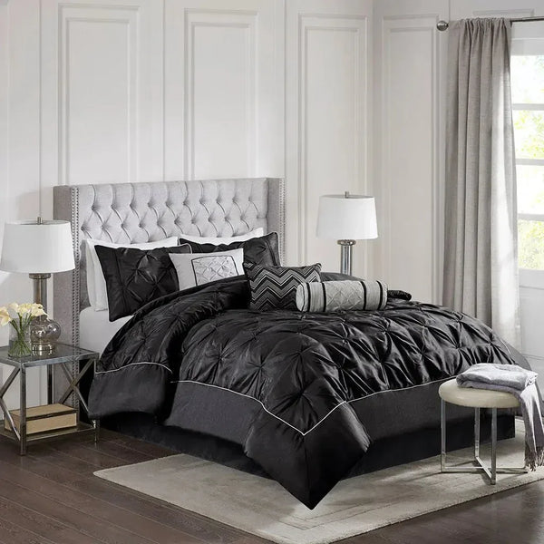 Laurel 7 Piece Tufted Comforter Set by Madison Park - Gifts for You 'n Me