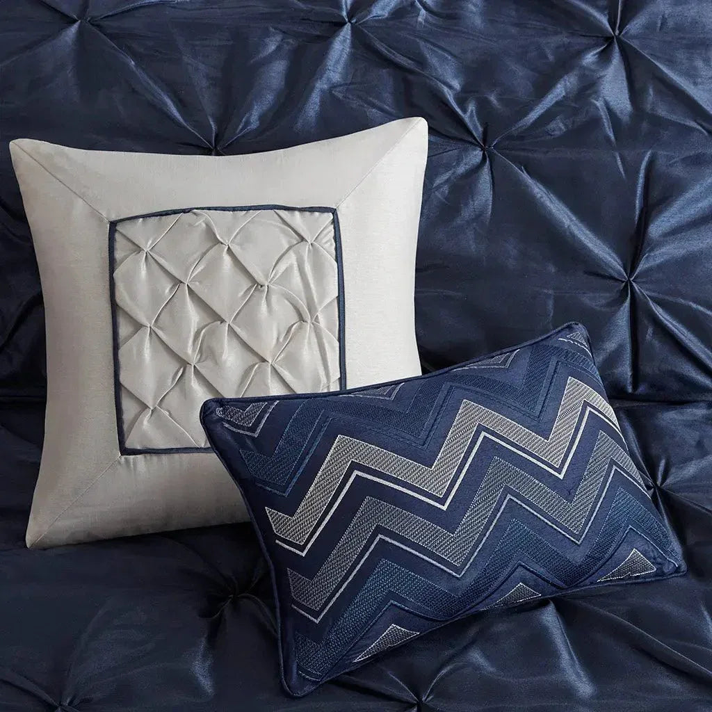 Laurel 7 Piece Tufted Comforter Set by Madison Park - Gifts for You 'n Me
