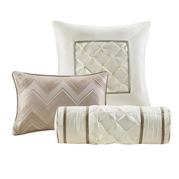 Laurel 7 Piece Tufted Comforter Set by Madison Park - Gifts for You 'n Me