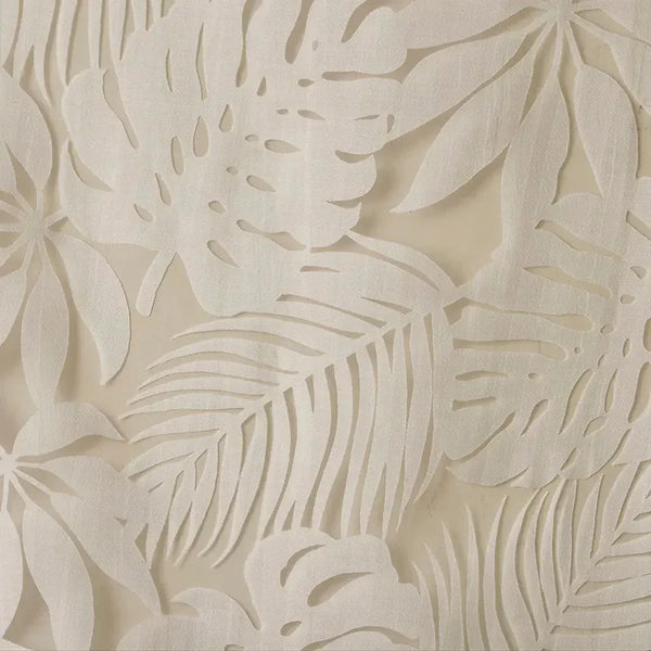 Leilani Palm Leaf Burnout Window Sheer - Gifts for You 'n Me
