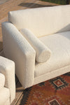 Pearl Upholstry Boucle Sofa