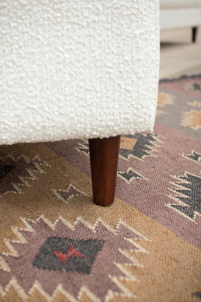 Pearl Upholstry Boucle Sofa