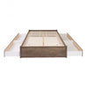 Queen Select 4-Post Platform Bed with 4 Drawers