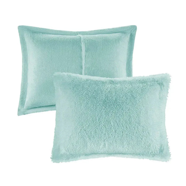 Malea Shaggy Faux Fur Comforter Mini Set by Intelligent Design - Gifts for You 'n Me