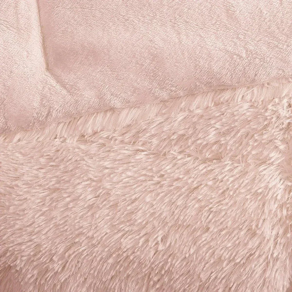 Malea Shaggy Faux Fur Comforter Mini Set by Intelligent Design - Gifts for You 'n Me