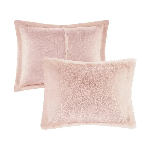 Malea Shaggy Faux Fur Comforter Mini Set by Intelligent Design - Gifts for You 'n Me