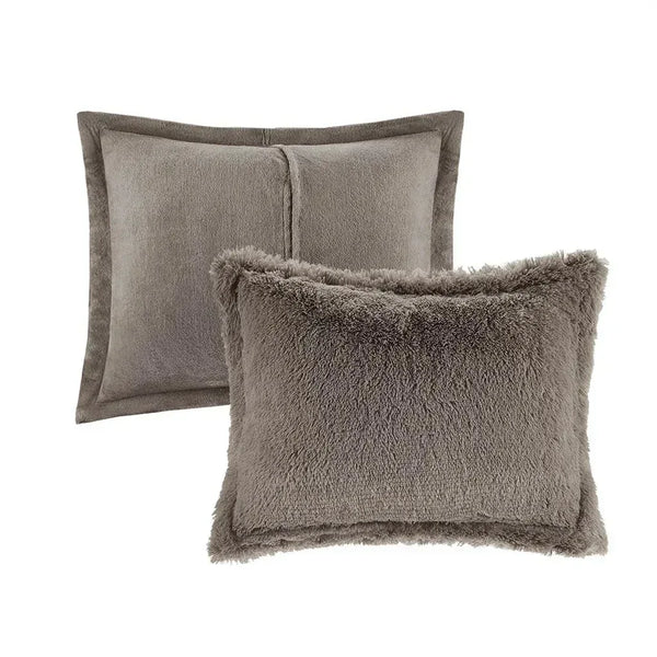 Malea Shaggy Faux Fur Comforter Mini Set by Intelligent Design - Gifts for You 'n Me