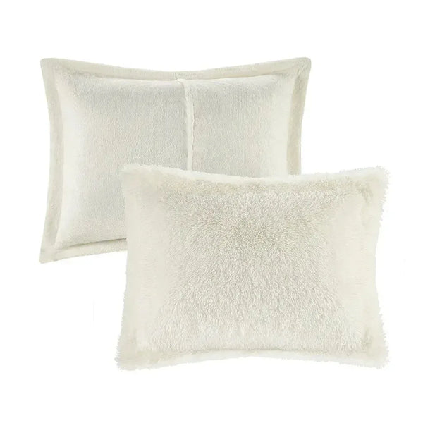 Malea Shaggy Faux Fur Comforter Mini Set by Intelligent Design - Gifts for You 'n Me