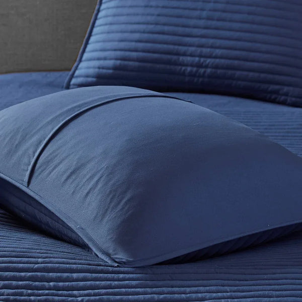 Marina 8 Piece Printed Seersucker Comforter and Coverlet Set Collection - Gifts for You 'n Me