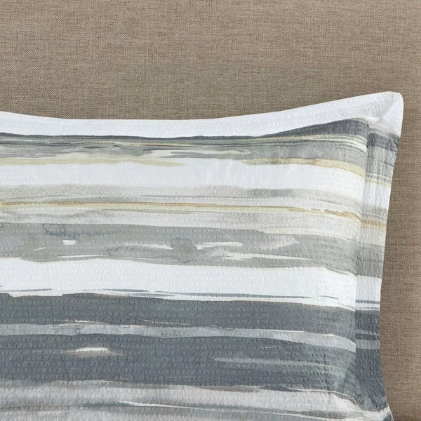 Marina 8 Piece Printed Seersucker Comforter and Coverlet Set Collection - Gifts for You 'n Me