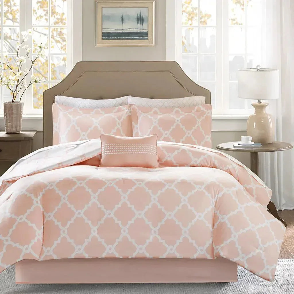 Merritt Reversible Comforter and Cotton Sheet Set by Madison Park Essentials - Gifts for You 'n Me