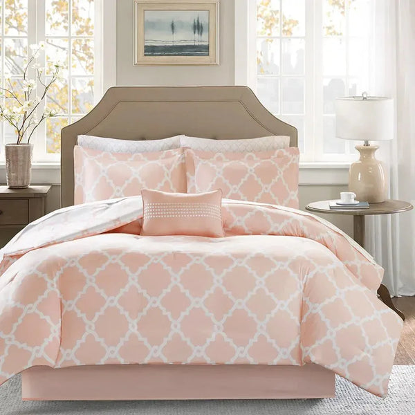 Merritt Reversible Comforter and Cotton Sheet Set by Madison Park Essentials - Gifts for You 'n Me