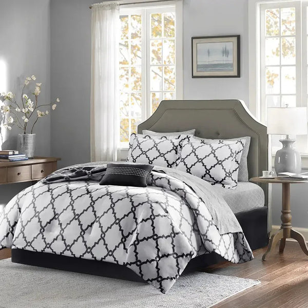 Merritt Reversible Comforter and Cotton Sheet Set by Madison Park Essentials - Gifts for You 'n Me